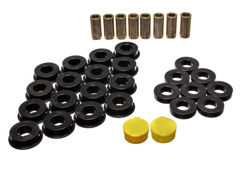 Energy Suspension 79-85 Mazda RX7 Black Rear Control Arm Bushing Set - eliteracefab.com