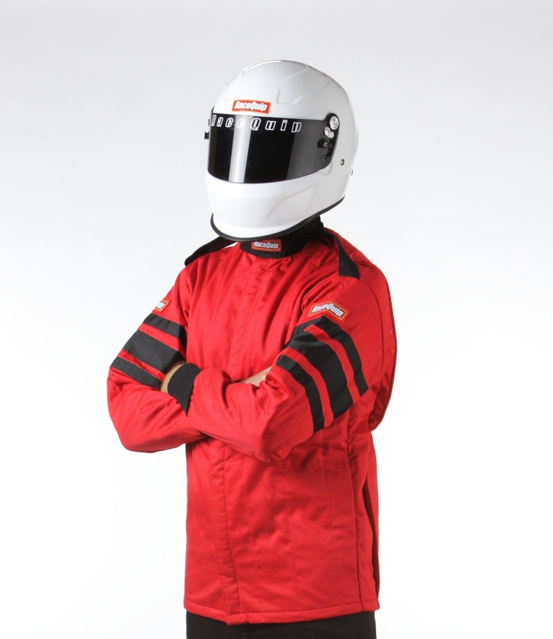 RaceQuip Red SFI-5 Jacket - Large - eliteracefab.com