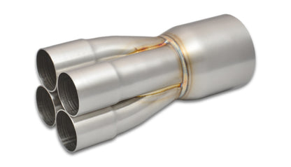 Vibrant Performance 4-1 Merge Collector, 1.75in Inlet ID, Merge OD - 3.00in, Outlet OD - 3.50in, Header/Turbo Manifold Fabrication - Part 10303