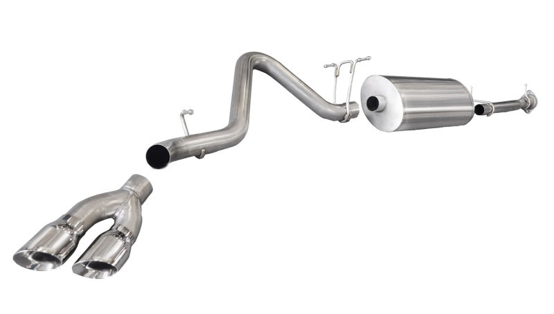 Corsa 11-12 Chevrolet Silverado Crew Cab/Std. Bed 2500 6.0L V8 Polished Sport Cat-Back Exhaust CORSA Performance