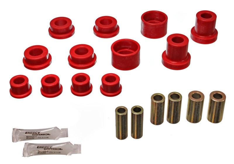 Energy Suspension 90-94 Mitsubishi Eclipse AWD Red Rear Control Arm Bushing Set - eliteracefab.com