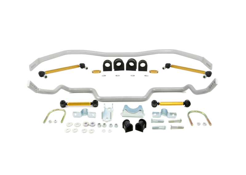 Whiteline 05-14 Ford Mustang (Incl. GT) Front & Rear Sway Bar Kit - eliteracefab.com
