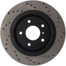 Load image into Gallery viewer, STOPTECH 08-09 INFINITI EX35 / 05-08 G35 / 09 G37 / 06-09 M35/M45 DRILLED RIGHT FRONT ROTOR, 128.42080R - eliteracefab.com