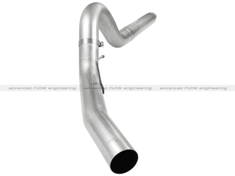 aFe Atlas 5in DPF-Back Aluminized Steel Exh Sys, Ford Diesel Trucks 08-10 V8-6.4L (td) No tip - eliteracefab.com