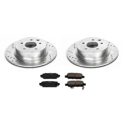 Power Stop 08-12 Infiniti EX35 Rear Z23 Evolution Sport Brake Kit - eliteracefab.com