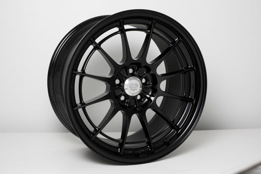 Enkei NT03+M 18x9.5 5x100 40mm Offset Black Wheel (Min Order Qty 40) - eliteracefab.com