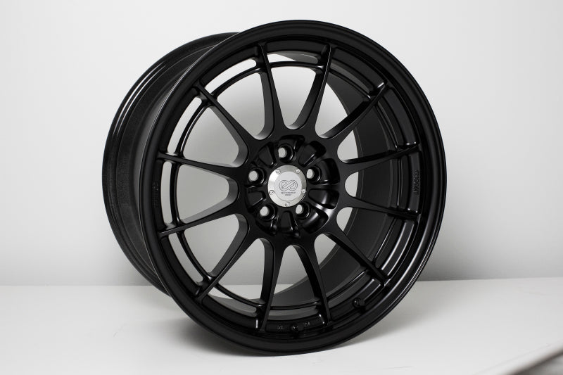 Enkei NT03+M 18x9.5 5x100 40mm Offset Black Wheel (Min Order Qty 40) - eliteracefab.com