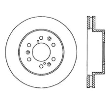 Load image into Gallery viewer, STOPTECH 05-10 GMC SIERRA 1500 (W REAR DRUM) / 07-09 GMC YUKON FRONT LEFT SLOTTED &amp; DRILLED ROTOR, 127.66057L - eliteracefab.com