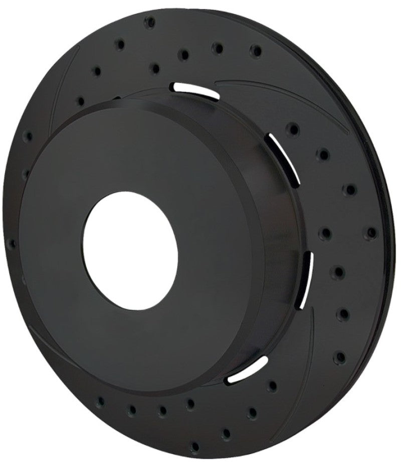 Wilwood Rotor-1.91in Offset-SRP-BLK-Drill-RH 11.00 x .810 -Blank Wilwood