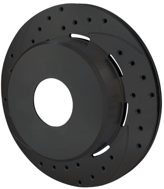 Wilwood Rotor-1.91in Offset-SRP-BLK-Drill-RH 11.00 x .810 -Blank Wilwood