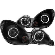 Load image into Gallery viewer, ANZO USA Lexus Gs300 Projector Headlights W/ Halo Black; 1998-2005 - eliteracefab.com