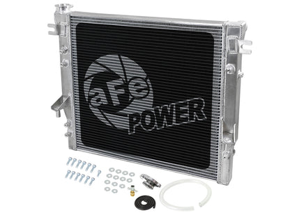 aFe BladeRunner Street Series Tube & Fin Aluminum Radiator 07-18 Jeep Wrangler (JK) V6-3.6L/3.8L - eliteracefab.com