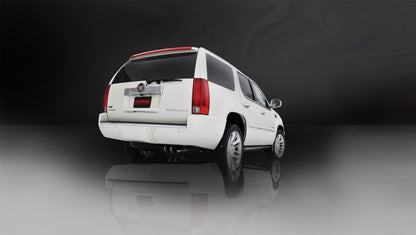 Corsa 11-14 GMC Yukon 6.2L V8 3in Cat-Back Single Side w Twin 4in Black Pro-Series Tips CORSA Performance