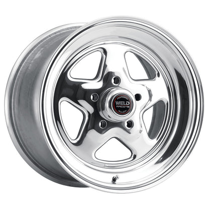 Weld ProStar 15x10 / 5x4.75 BP / 4.5in. BS Polished Wheel - Non-Beadlock