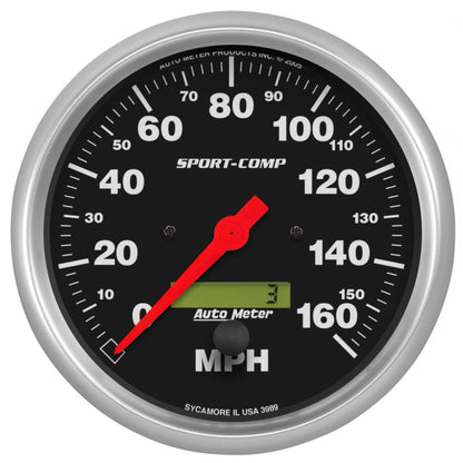 Autometer Sport-Comp 66-76 Nova Dash Kit 6pc Tach / MPH / Fuel / Oil / WTMP / Volt 7024-SC