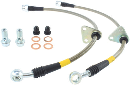 StopTech 06-09 Honda S2000 Rear SS Brake Lines - eliteracefab.com