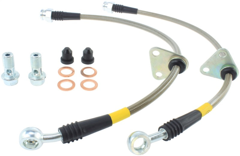 StopTech 06-09 Honda S2000 Rear SS Brake Lines - eliteracefab.com