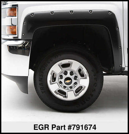 EGR 14+ Chev Silverado 5ft Bed Bolt-On Look Fender Flares - Set