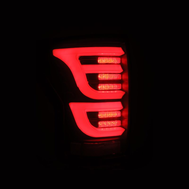 AlphaRex 670030 07-13 Toyota Tundra LUXX-Series LED Tail Lights Black