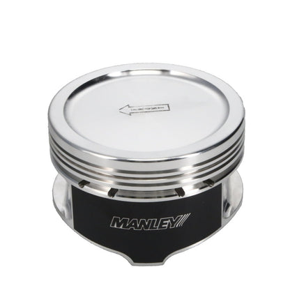 Manley Ford 4.6L/5.4L 3.572in. Bore 11cc Platinum Series Dish Piston Set - Extreme Duty