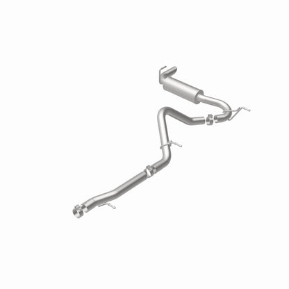 MagnaFlow 12-14 Jeep Wrangler 3.6L Single Straight Rear P/S Exit Stainless C/b Perf Exhaust-Comp Magnaflow