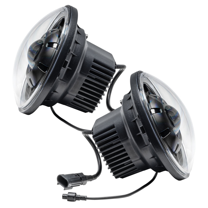 Oracle Oculus 7in Bi-LED Projector Headlights for Jeep Wrangler JK - 6000K - eliteracefab.com