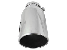 Load image into Gallery viewer, aFe MACH Force-Xp 4&quot; 304 Stainless Steel Exhaust Tip 4&quot; In x 6&quot; Out x 15&quot; L Bolt-On Right - 49T40601-P15