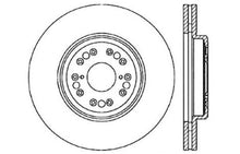 Load image into Gallery viewer, StopTech 95-00 Lexus LS 400 Left Front Slotted &amp; Drilled Rotor