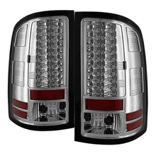 Load image into Gallery viewer, Spyder GMC Sierra 07-13 (Not fit 3500 Dually 4 Rear Wheels)LED Tail Lights Chrome ALT-YD-GS07-LED-C - eliteracefab.com