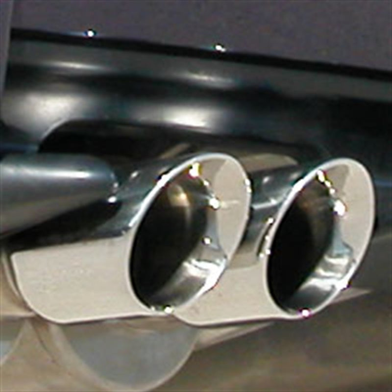 Corsa 92-09 BMW 325i/is Coupe E36 Polished Sport Cat-Back Exhaust - eliteracefab.com