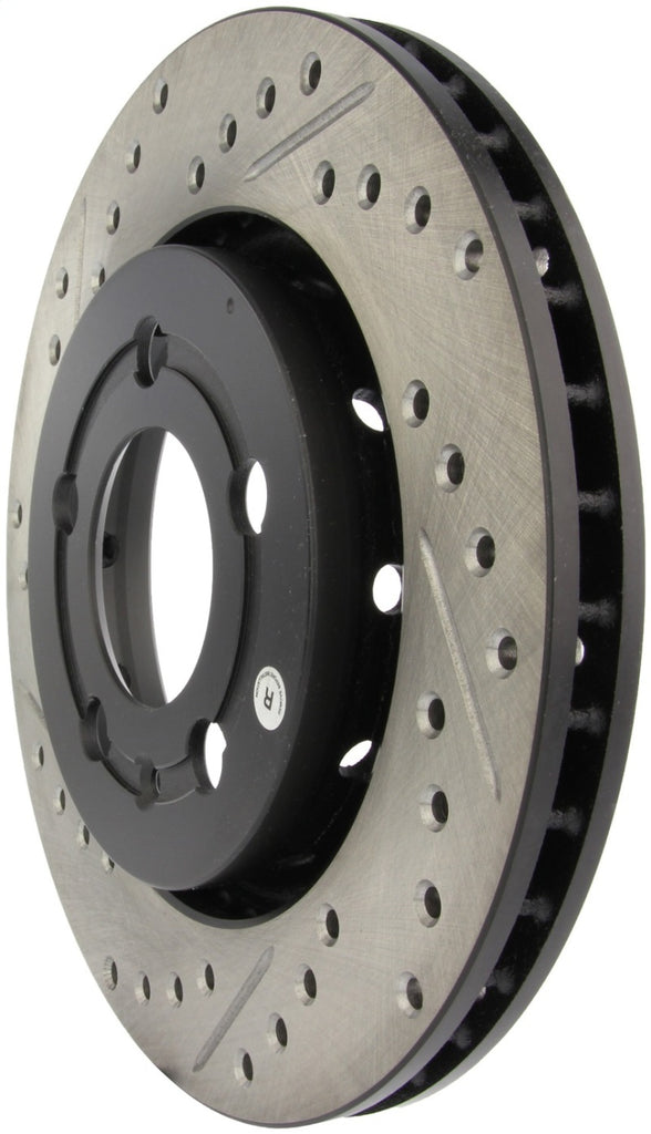 StopTech Slotted & Drilled Sport Brake Rotor - eliteracefab.com