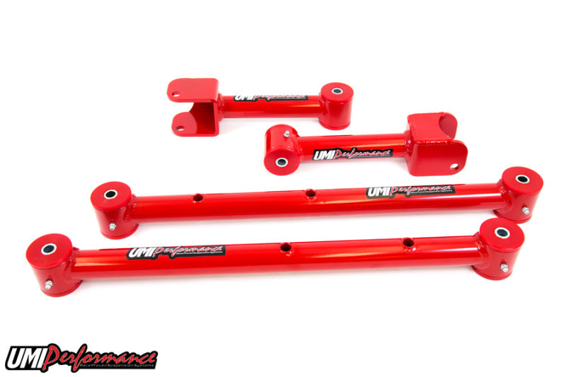 UMI Performance 78-88 GM G-Body Tubular Upper & Lower Control Arms Kit - eliteracefab.com