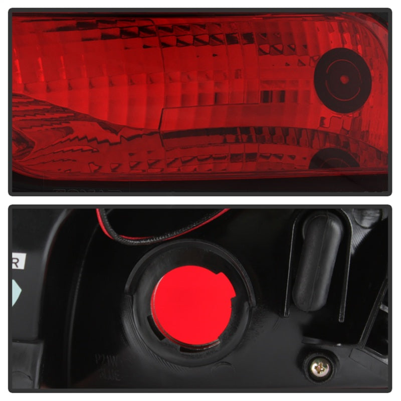 Spyder 12-14 Ford Focus 5DR LED Tail Lights - Black Smoke (ALT-YD-FF12-LED-BSM) - eliteracefab.com