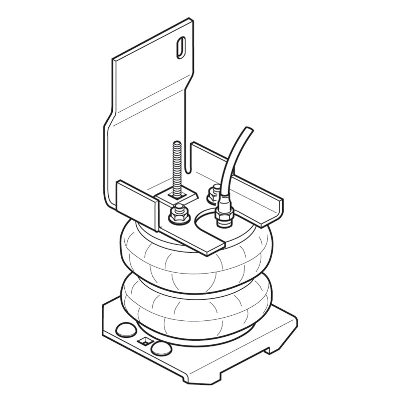 Firestone Ride-Rite Air Helper Spring Kit Rear 92-16 Ford E350 Cutaway (W217602061) - eliteracefab.com