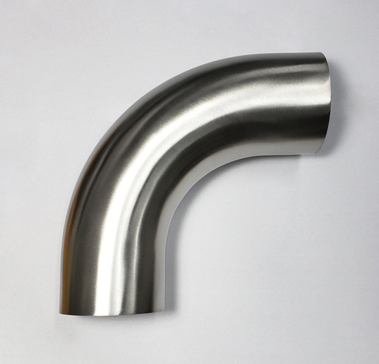 Stainless Bros 2.50in Diameter 1.5D/3.75in CLR 90° Bend Leg Mandrel Bend