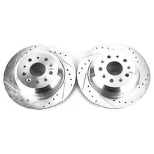 Load image into Gallery viewer, Power Stop 18-19 Jeep Wrangler Rear Evolution Drilled &amp; Slotted Rotors - Pair - eliteracefab.com