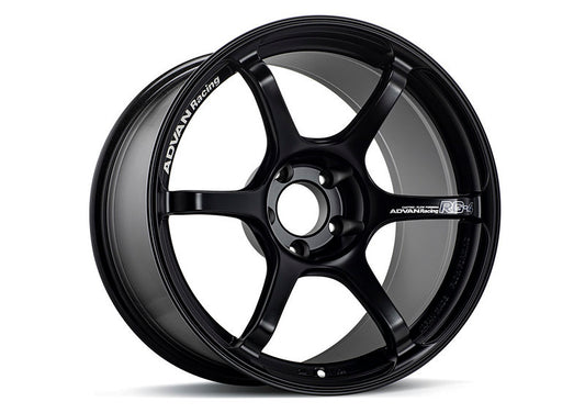 ADVAN Racing RG-4 18x8.5 +37 5x114.3 Wheel - Semi Gloss Black - YA48H37ESB