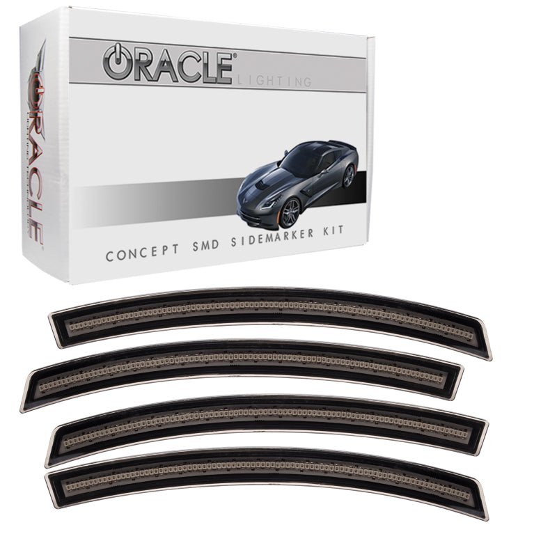 Oracle Chevrolet Corvette C7 Concept Sidemarker Set - Tinted - No Paint - eliteracefab.com