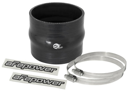aFe Magnum FORCE Silicone Replacement Coupling Kit 3.5in ID x 3in Length Straight Coupler w/ Hump - eliteracefab.com