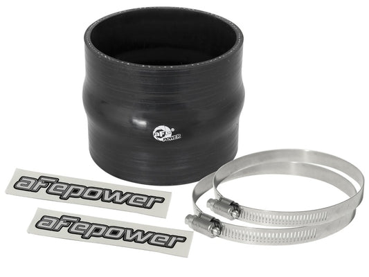 aFe Magnum FORCE Silicone Replacement Coupling Kit 3.5in ID x 3in Length Straight Coupler w/ Hump - eliteracefab.com
