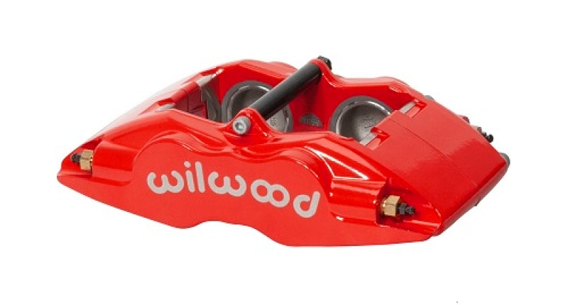 Wilwood Caliper - FSLI4 - Red 1.62in Piston 1.25in Rotor - eliteracefab.com