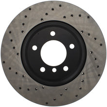 Load image into Gallery viewer, STOPTECH 07-10 BMW 335I CROSS DRILLED RIGHT FRONT ROTOR, 128.34093R - eliteracefab.com