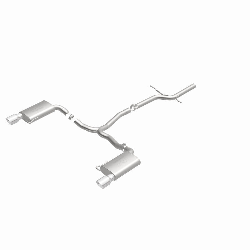 Magnaflow 2015 Audi Allroad 2.0L Touring Dual Spilt Rear Exit 2.5in 4in Tip SS C/B Perf Exhaust Magnaflow