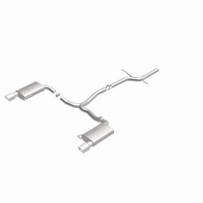 Magnaflow 2015 Audi Allroad 2.0L Touring Dual Spilt Rear Exit 2.5in 4in Tip SS C/B Perf Exhaust Magnaflow