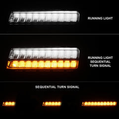 ANZO Wrangler 18-21/Gladiator 20+ LED Side Marker Lights Smoke w Sequential Signal - eliteracefab.com