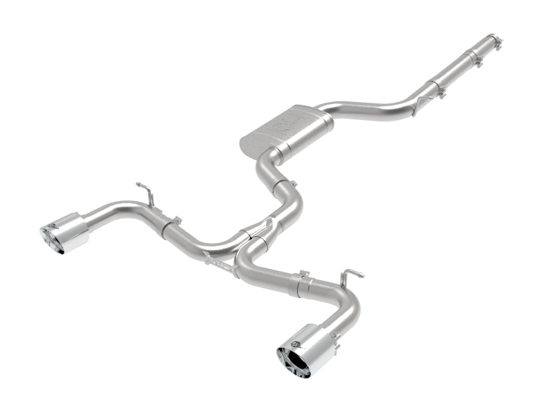 aFe MACHForce XP 3in-2.5in SS Exhaust Cat-Back 18-19 Volkswagen GTI (MK7.5) L4-2.0L (t) - Polished aFe