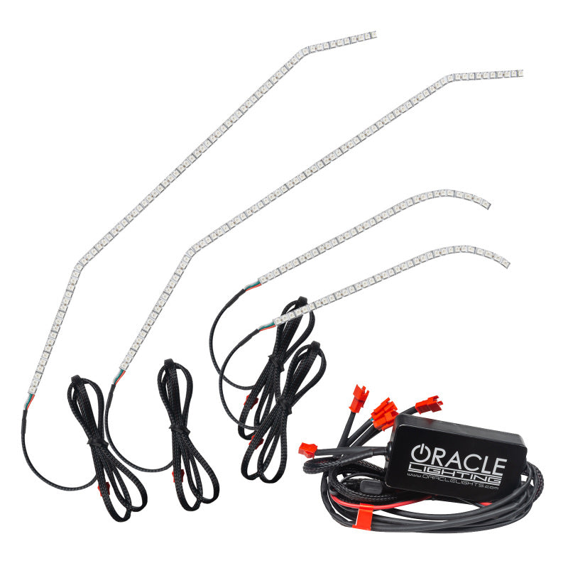 ORACLE Lighting 16-21 Tesla Model X Dynamic ColorSHIFT Headlight & Fog Light DRL Upgrade Kit - eliteracefab.com