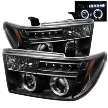 Load image into Gallery viewer, Spyder Toyota Tundra 07-133 Projector Headlights LED Halo LED Blk PRO-YD-TTU07-HL-BK - eliteracefab.com