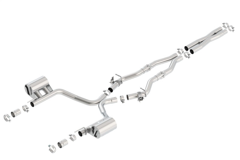 Borla 16-17 Dodge Challenger R/T 5.7L MT/AT ATAK Catback Exhaust (w/MDS Valves ONLY) - eliteracefab.com