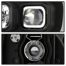 Load image into Gallery viewer, Spyder 07-14 Chevy Suburban/1500/2500/Tahoe V2 Projector Headlights All Blk PRO-YD-CSUB07V2-DRL-BKV2 - eliteracefab.com